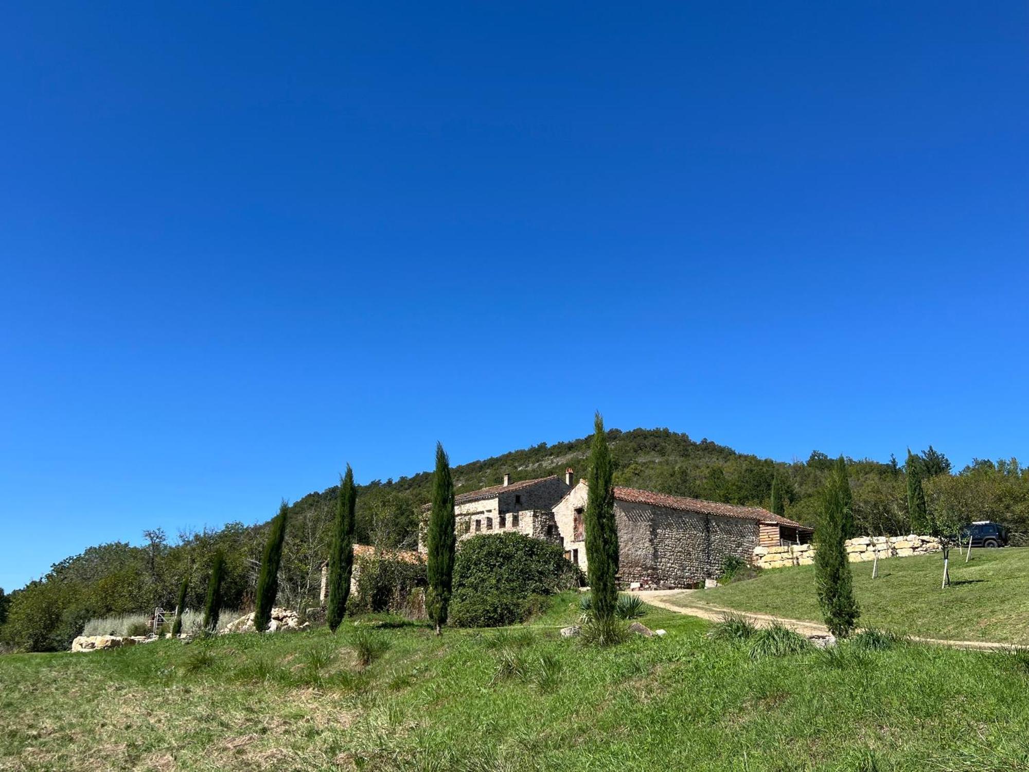 La Bastide De La Bogne Acomodação com café da manhã Vindrac-Alayrac Exterior foto